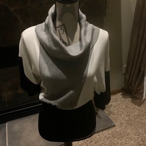 Color block cowl neck top - medium